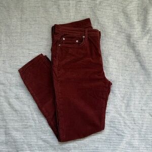 Edwin Corduroy Pixie Jeans, size 30, color is Spice
